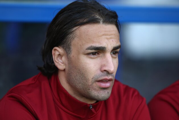 BIRKENHEAD, ENGLAND - JULY 12:  Lazar Markovic of Liverpool looks on from the bench during a pre-season friendly match between Tranmere Rovers and Liverpool at Prenton Park on July 12, 2017 in Birkenhead, England.  (Photo by Alex Livesey/Getty Images)