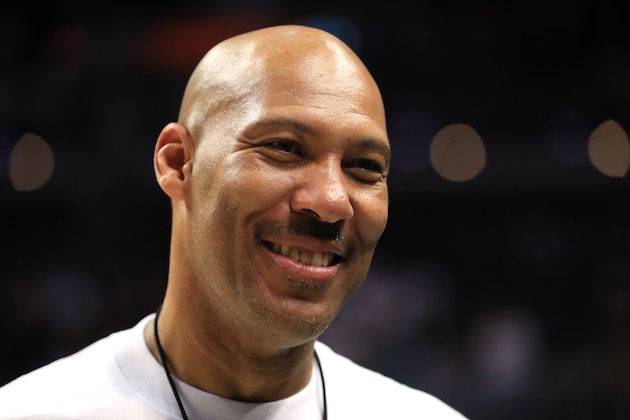 LOS ANGELES, CA - AUGUST 13:  LaVar Ball attends week eight of the BIG3 three on three basketball league at Staples Center on August 13, 2017 in Los Angeles, California.  (Photo by Sean M. Haffey/BIG3/Getty Images)