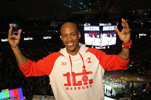 OAKLAND, CA - JUNE 19: Former NBA player, Stephon Marbury poses for a photo during the 2016 NBA Finals Game Seven between the Cleveland Cavaliers and the Golden State Warriors on June 19, 2016 at ORACLE Arena in Oakland, California. NOTE TO USER: User expressly acknowledges and agrees that, by downloading and or using this photograph, User is consenting to the terms and conditions of the Getty Images License Agreement. Mandatory Copyright Notice: Copyright 2016 NBAE (Photo by Bruce Yeung/NBAE via Getty Images) OAKLAND, CA - JUNE 19: Former NBA player, Stephon Marbury poses for a photo during the 2016 NBA Finals Game Seven between the Cleveland Cavaliers and the Golden State Warriors on June 19, 2016 at ORACLE Arena in Oakland, California. NOTE TO USER: User expressly acknowledges and agrees that, by downloading and or using this photograph, User is consenting to the terms and conditions of the Getty Images License Agreement. Mandatory Copyright Notice: Copyright 2016 NBAE (Photo by Bruce Yeung/NBAE via Getty Images)