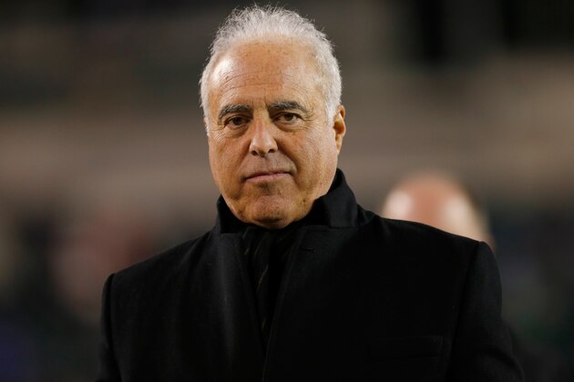 PHILADELPHIA, PA - DECEMBER 22:  Jeffrey Lurie, owner of the Philadelphia Eagles looks on prior to the game against the New York Giants at Lincoln Financial Field on December 22, 2016 in Philadelphia, Pennsylvania.  (Photo by Rich Schultz/Getty Images)
