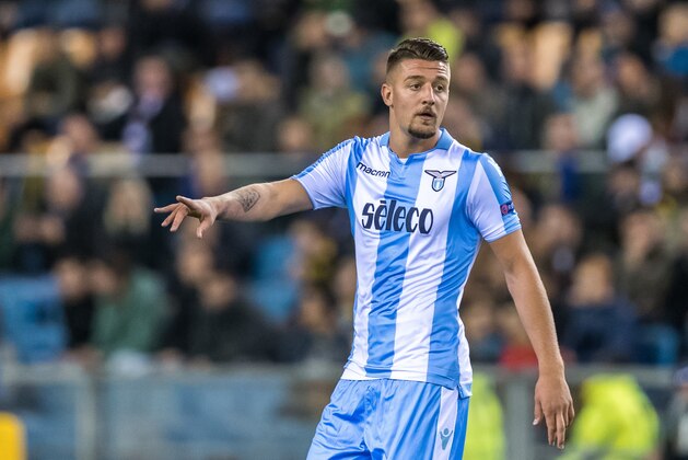Sergej Milinkovic Savic of SS Lazio during the UEFA Europa League group K match between Vitesse Arnhem and Lazio Roma at Gelredome on September 14, 2017 in Arnhem, The Netherlands(Photo by VI Images via Getty Images)