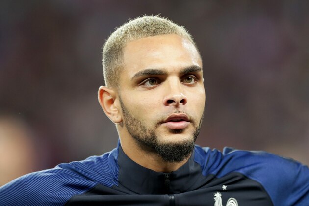 TOULOUSE, FRANCE - SEPTEMBER 03:  Layvin Kurzawa of France looks on beofre the FIFA 2018 World Cup Qualifier between France and Luxembourg at Stadium on September 3, 2017 in Toulouse, France .  (Photo by Romain Perrocheau/Getty Images)