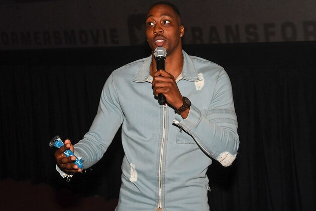 ATLANTA, GA - JUNE 19:  NBA Player Dwight Howard attends TRANSFORMERS: THE LAST KNIGHT special screening hosted by Dwight Howard at Cinebistro on June 19, 2017 in Atlanta, Georgia.  (Photo by Paras Griffin/Getty Images for Paramount)
