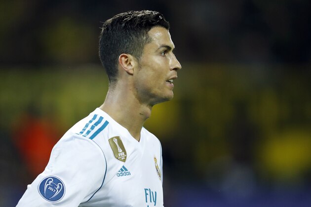 Cristiano Ronaldo of Real Madrid during the UEFA Champions League group H match between Borussia Dortmund and Real Madrid on September 26, 2017 at the Signal Iduna Park stadium in Dortmund, Germany.(Photo by VI Images via Getty Images)