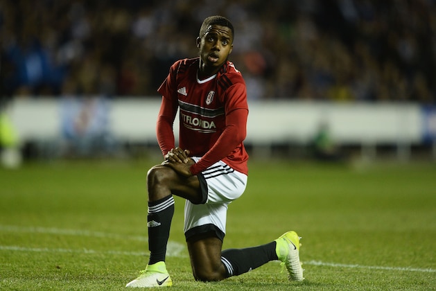 READING, ENGLAND - MAY 16:  Ryan Sessegnon of Fulham reacts during the Sky Bet Championship Play Off Second Leg match between Reading and Fulham at Madejski Stadium on May 16, 2017 in Reading, England.  (Photo by Harry Trump/Getty Images)