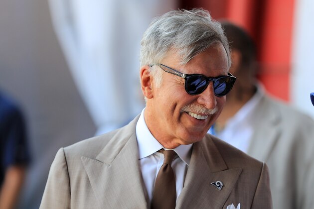 LOS ANGELES, CA - SEPTEMBER 10:  Los Angeles Rams team owner Stan Kroenke attends the first game of the season against the Indianapolis Colts at Los Angeles Memorial Coliseum on September 10, 2017 in Los Angeles, California.  (Photo by Sean M. Haffey/Getty Images)