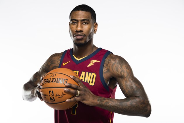 INDEPENDENCE, OH - SEPTEMBER 25: Iman Shumpert #4 of the Cleveland Cavaliers at Cleveland Clinic Courts on September 25, 2017 in Independence, Ohio. NOTE TO USER: User expressly acknowledges and agrees that, by downloading and/or using this photograph, user is consenting to the terms and conditions of the Getty Images License Agreement. (Photo by Jason Miller/Getty Images)