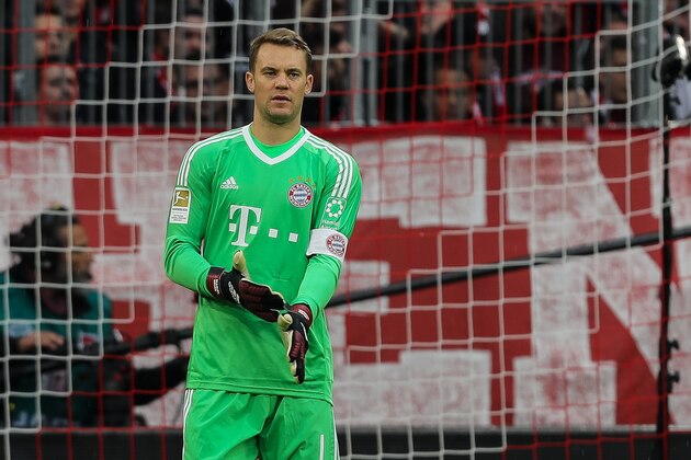 MUNICH, GERMANY - SEPTEMBER 16: Goalkeeper Manuel Neuer of Muenchen looks on during the Bundesliga match between FC Bayern Muenchen and 1. FSV Mainz 05 at Allianz Arena on September 16, 2017 in Munich, Germany. (Photo by TF-Images/TF-Images via Getty Images) MUNICH, GERMANY - SEPTEMBER 16: Goalkeeper Manuel Neuer of Muenchen looks on during the Bundesliga match between FC Bayern Muenchen and 1. FSV Mainz 05 at Allianz Arena on September 16, 2017 in Munich, Germany. (Photo by TF-Images/TF-Images via Getty Images)