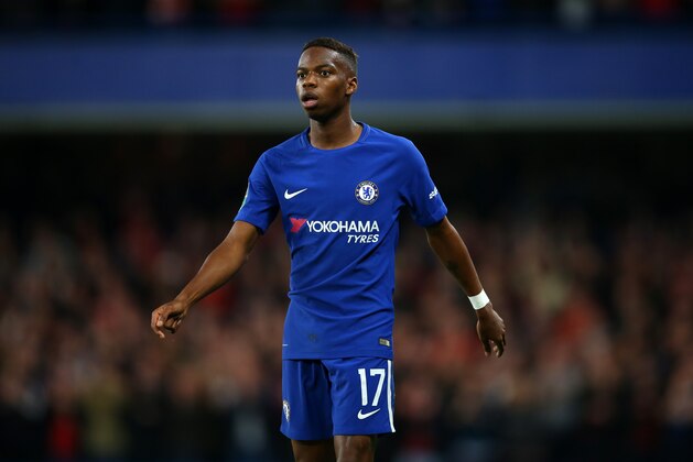 LONDON, ENGLAND - SEPTEMBER 20: Charly Musonda of Chelsea during the Carabao Cup Third Round match between Chelsea and Nottingham Forest at Stamford Bridge on September 20, 2017 in London, England. (Photo by Catherine Ivill - AMA/Getty Images)