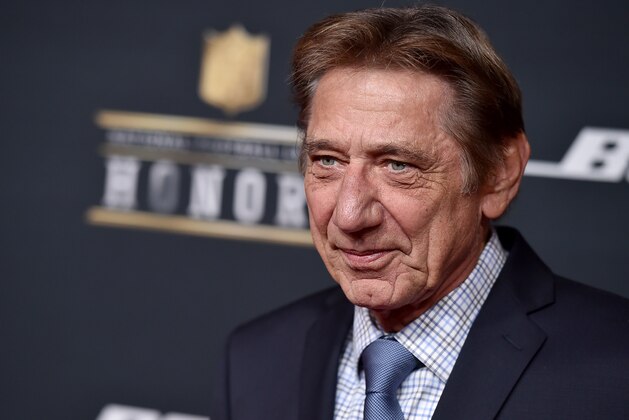 Former NFL player Joe Namath arrives at the 5th annual NFL Honors at the Bill Graham Civic Auditorium on Saturday, Feb. 6, 2016, in San Francisco. (Photo by Jordan Strauss/Invision for NFL/AP Images)
