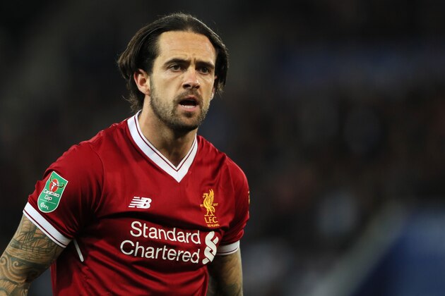 LEICESTER, ENGLAND - SEPTEMBER 19:  Danny Ings of Liverpool looks on during the Carabao Cup third round match between Leicester City and Liverpool at The King Power Stadium on September 19, 2017 in Leicester, England.  (Photo by Matthew Ashton - AMA/Getty Images)