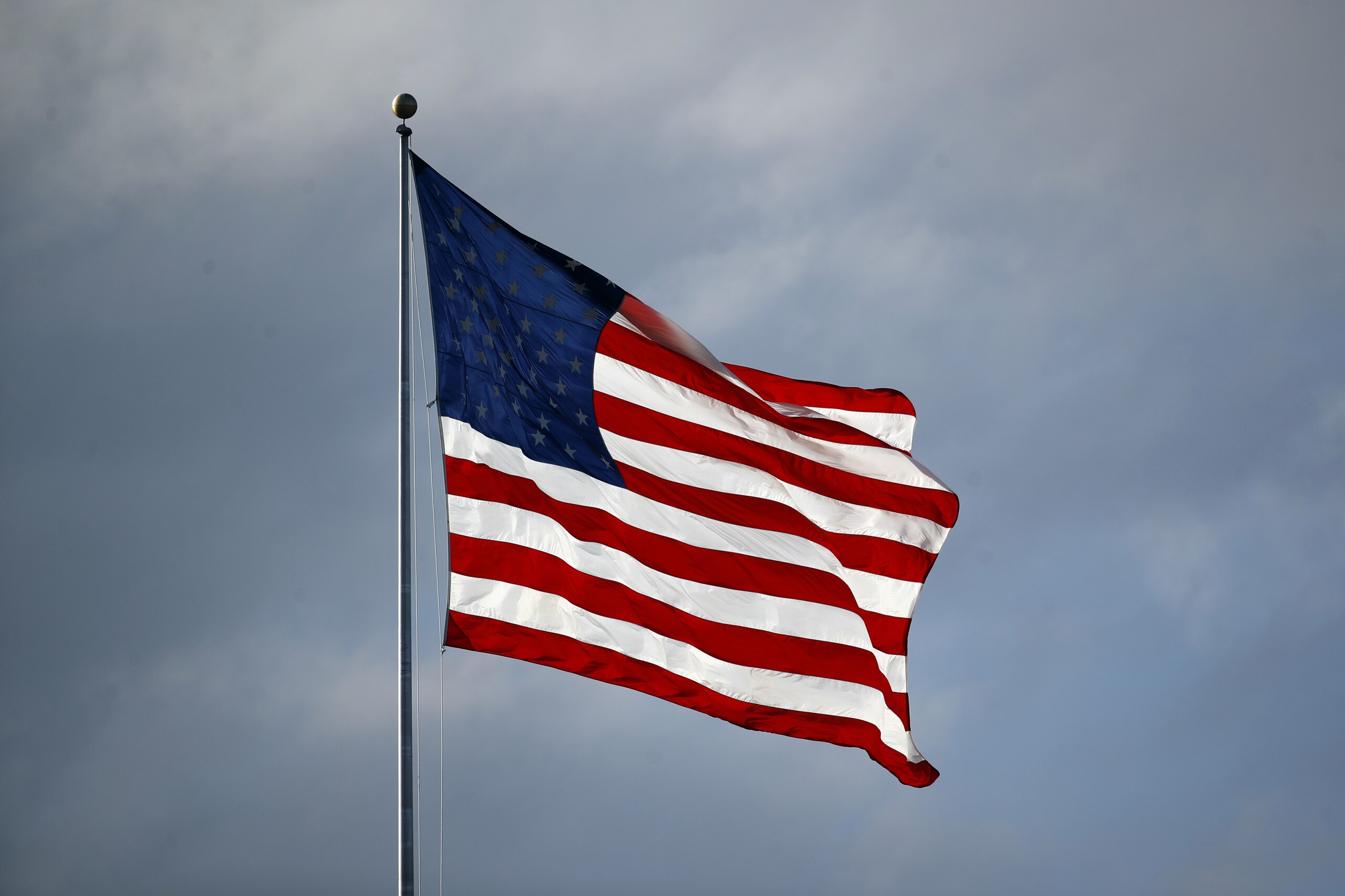 An American flag flies above Navy-Marine Corps Memorial Stadium during an NCAA college football game between Navy and Air Force in Annapolis, Md., Saturday, Oct. 7, 2017. (AP Photo/Patrick Semansky) An American flag flies above Navy-Marine Corps Memorial Stadium during an NCAA college football game between Navy and Air Force in Annapolis, Md., Saturday, Oct. 7, 2017. (AP Photo/Patrick Semansky)