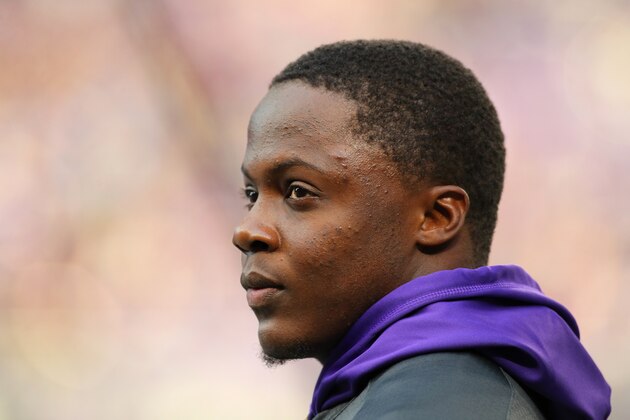 MINNEAPOLIS, MN - SEPTEMBER 11: Teddy Bridgewater #5 of the Minnesota Vikings on field before the game against the New Orleans Saints on September 11, 2017 at U.S. Bank Stadium in Minneapolis, Minnesota. Bridgewater begins the season on the physically unable to perform list. (Photo by Adam Bettcher/Getty Images)