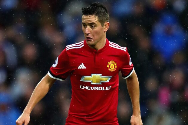 HUDDERSFIELD, ENGLAND - OCTOBER 21: Ander Herrera of Manchester United in action during the Premier League match between Huddersfield Town and Manchester United at John Smith's Stadium on October 21, 2017 in Huddersfield, England.  (Photo by Chris Brunskill Ltd/Getty Images)