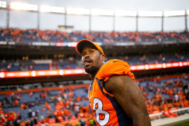 DENVER, CO - OCTOBER 1: Outside linebacker Von Miller #58 of the Denver Broncos walks off the field after a 16-10 win over the Oakland Raiders at Sports Authority Field at Mile High on October 1, 2017 in Denver, Colorado. (Photo by Justin Edmonds/Getty Images) DENVER, CO - OCTOBER 1: Outside linebacker Von Miller #58 of the Denver Broncos walks off the field after a 16-10 win over the Oakland Raiders at Sports Authority Field at Mile High on October 1, 2017 in Denver, Colorado. (Photo by Justin Edmonds/Getty Images)