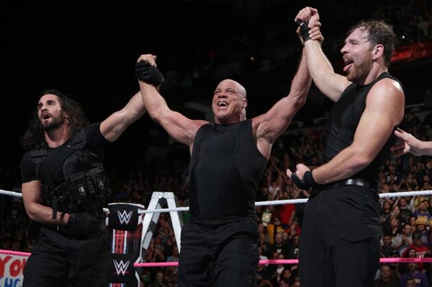 Kurt Angle and The Shield