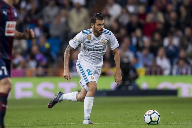 MADRID, SPAIN - OCTOBER 22: Daniel Ceballos Fernandez, D Ceballos, of Real Madrid in action during the La Liga 2017-18 match between Real Madrid and SD Eibar at Estadio Santiago Bernabeu on 22 October 2017 in Madrid, Spain. (Photo by Power Sport Images/Getty Images)