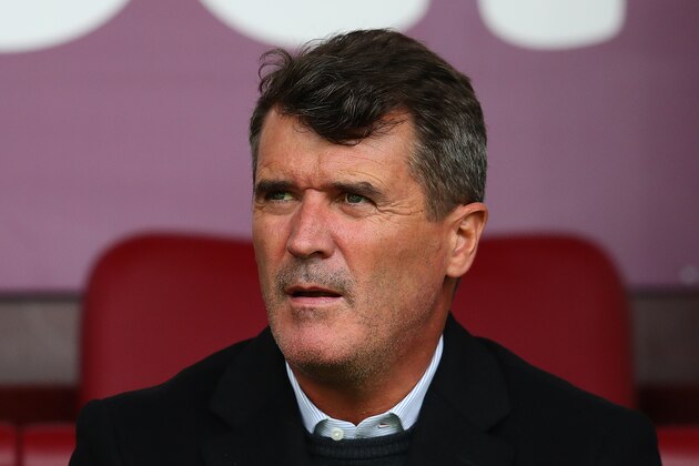 BURNLEY, ENGLAND - SEPTEMBER 10: Roy Keane looks on during the Premier League match between Burnley and Crystal Palace at Turf Moor on September 10, 2017 in Burnley, England. (Photo by Chris Brunskill Ltd/Getty Images)