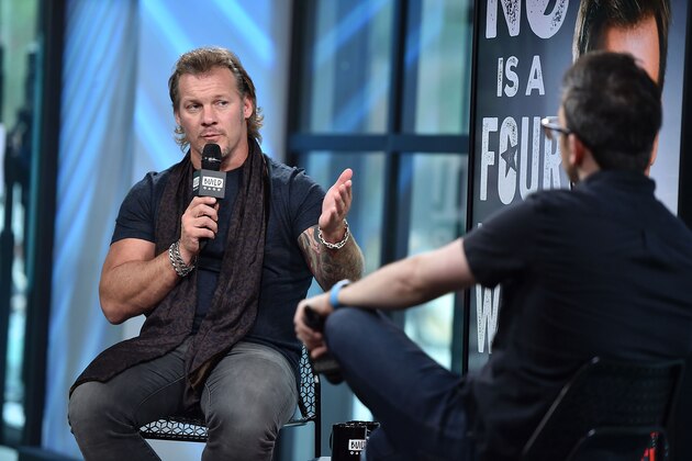 NEW YORK, NY - AUGUST 28:  Build Presents Chris Jericho Discussing His New Book 'No Is a Four-Letter Word' at Build Studio on August 28, 2017 in New York City.  (Photo by Theo Wargo/Getty Images)