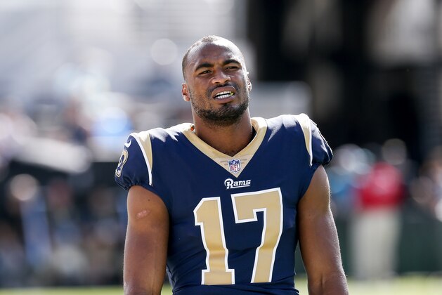 JACKSONVILLE, FL - OCTOBER 15: Wide Receiver Robert Woods #17 of the Los Angeles Rams during the game against the Jacksonville Jaguars at EverBank Field on October 15, 2017 in Jacksonville, Florida. The Rams defeated the Jaguars 27 to 17. (Photo by Don Juan Moore/Getty Images)