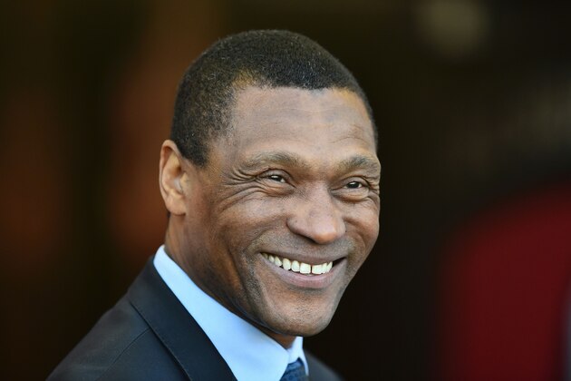 Chelsea's technical director Michael Emenalo smiles ahead of the English Premier League football match between Bournemouth and Chelsea at the Vitality Stadium in Bournemouth, southern England on April 8, 2017. / AFP PHOTO / Glyn KIRK / RESTRICTED TO EDITORIAL USE. No use with unauthorized audio, video, data, fixture lists, club/league logos or 'live' services. Online in-match use limited to 75 images, no video emulation. No use in betting, games or single club/league/player publications.  /         (Photo credit should read GLYN KIRK/AFP/Getty Images)