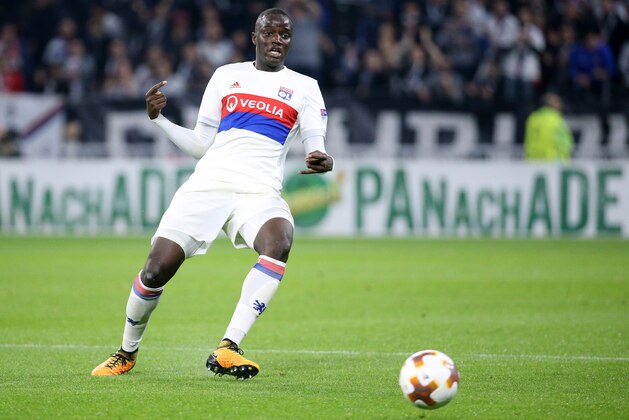 LYON, FRANCE - NOVEMBER 2: Mouctar Diakhaby of Lyon during the UEFA Europa League group E match between Olympique Lyonnais (OL) and Everton FC at Groupama Stadium on November 2, 2017 in Lyon, France. (Photo by Jean Catuffe/Getty Images)