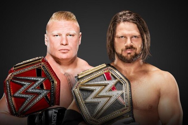 Brock Lesnar and AJ Styles will meet in a rare champion vs. champion match at Survivor Series. Brock Lesnar and AJ Styles will meet in a rare champion vs. champion match at Survivor Series.