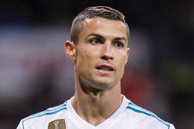 MADRID, SPAIN - NOVEMBER 05: Cristiano Ronaldo of Real Madrid reacts during the La Liga 2017-18 match between Real Madrid and UD Las Palmas at Estadio Santiago Bernabeu on November 05 2017 in Madrid, Spain. (Photo by Power Sport Images/Getty Images)