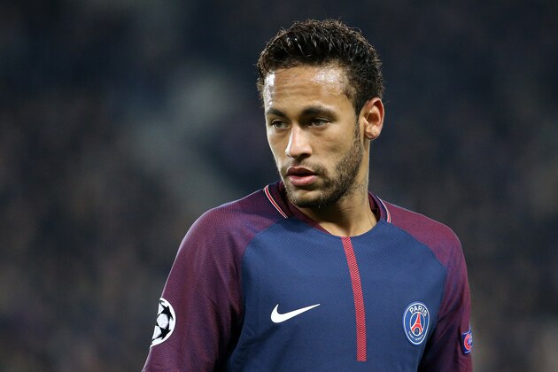 PARIS, FRANCE - OCTOBER 31: Neymar Jr of PSG during the UEFA Champions League group B match between Paris Saint-Germain (PSG) and RSC Anderlecht at Parc des Princes on October 31, 2017 in Paris, France. (Photo by Jean Catuffe/Getty Images)