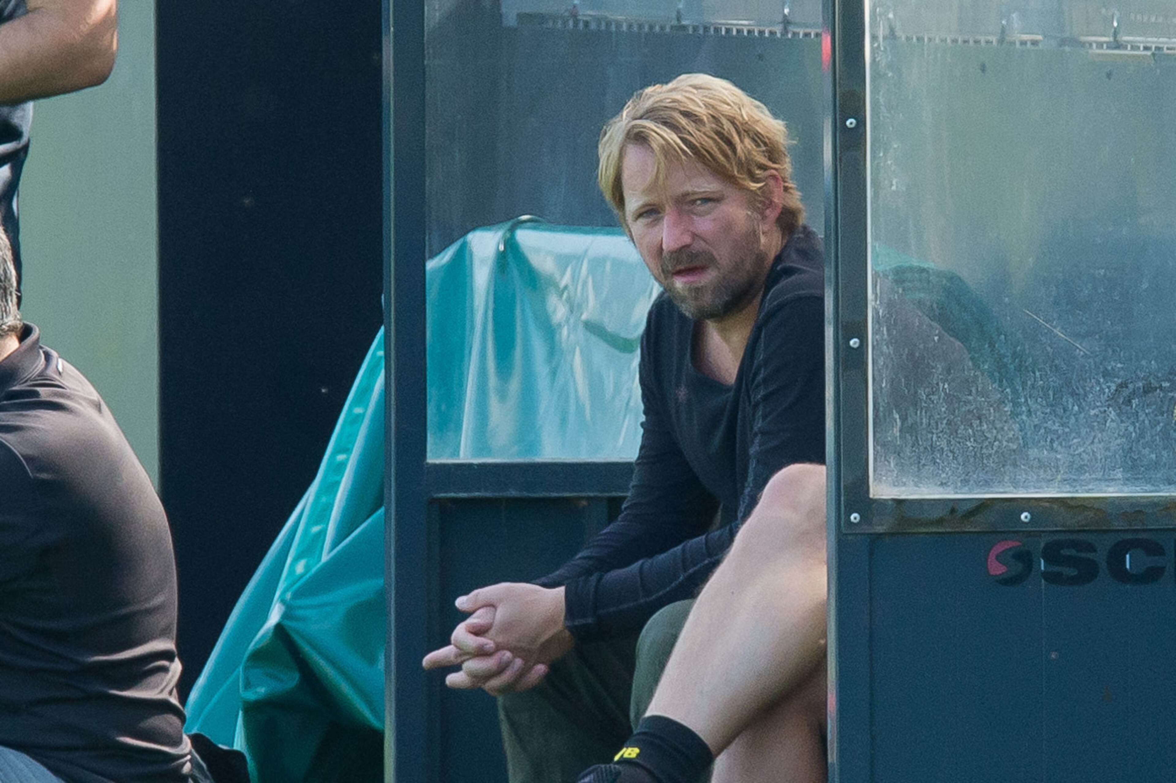 DORTMUND, GERMANY - SEPTEMBER 04: Sven Mislintat of Dortmund looks on during a training session at the BVB Training center on September 4, 2017 in Dortmund, Germany. (Photo by TF-Images/TF-Images via Getty Images)