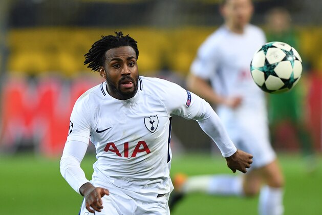 DORTMUND, GERMANY - NOVEMBER 21: Danny Rose of Tottenham Hotspur during the UEFA Champions League group H match between Borussia Dortmund and Tottenham Hotspur at Signal Iduna Park on November 21, 2017 in Dortmund, Germany. (Photo by Sam Bagnall - AMA/Getty Images)