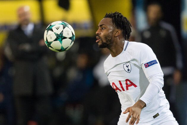 DORTMUND, GERMANY - NOVEMBER 21: Danny Rose of Tottenham Hotspur controls the ball during the UEFA Champions League group H match between Borussia Dortmund and Tottenham Hotspur at Signal Iduna Park on November 21, 2017 in Dortmund, Germany. (Photo by TF-Images/TF-Images via Getty Images)