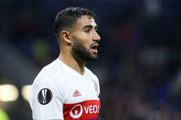 LYON, FRANCE - NOVEMBER 2: Nabil Fekir of Lyon during the UEFA Europa League group E match between Olympique Lyonnais (OL) and Everton FC at Groupama Stadium on November 2, 2017 in Lyon, France. (Photo by Jean Catuffe/Getty Images)