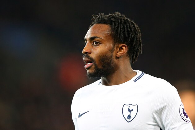 LEICESTER, ENGLAND - NOVEMBER 28:  Danny Rose of Tottenham Hotspur looks on during the Premier League match between Leicester City and Tottenham Hotspur at The King Power Stadium on November 28, 2017 in Leicester, England.  (Photo by Alex Livesey - Danehouse/Getty Images)
