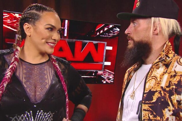 Nia Jax and Enzo Amore