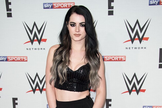 LONDON, ENGLAND - APRIL 18:  Paige arrives for WWE RAW at 02 Brooklyn Bowl on April 18, 2016 in London, England.  (Photo by Ian Gavan/Getty Images)