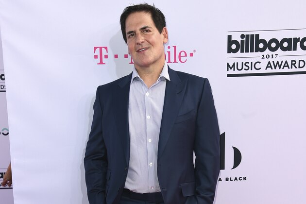 Mark Cuban arrives at the Billboard Music Awards at the T-Mobile Arena on Sunday, May 21, 2017, in Las Vegas. (Photo by Richard Shotwell/Invision/AP)