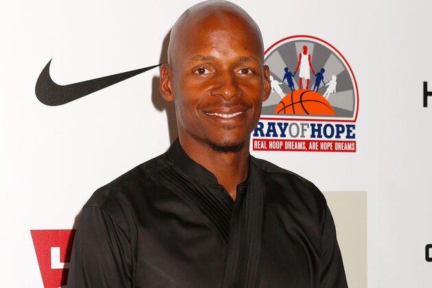 NEW YORK, NY - SEPTEMBER 08:  Ray Allen attends Levi's Kids Rock! Runway Show at The Dock, Skylight at Moynihan Station on September 8, 2016 in New York City.  (Photo by Thos Robinson/Getty Images for Nike/Levi's/Rookie USA show)