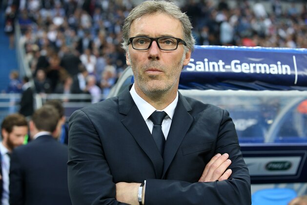 PARIS, FRANCE - MAY 21: Coach of PSG Laurent Blanc looks on during the French Cup Final match between Paris Saint-Germain (PSG) and Olympique de Marseille (OM) at Stade de France on May 21, 2016 in Saint-Denis nearby Paris, France. (Photo by Jean Catuffe/Getty Images)