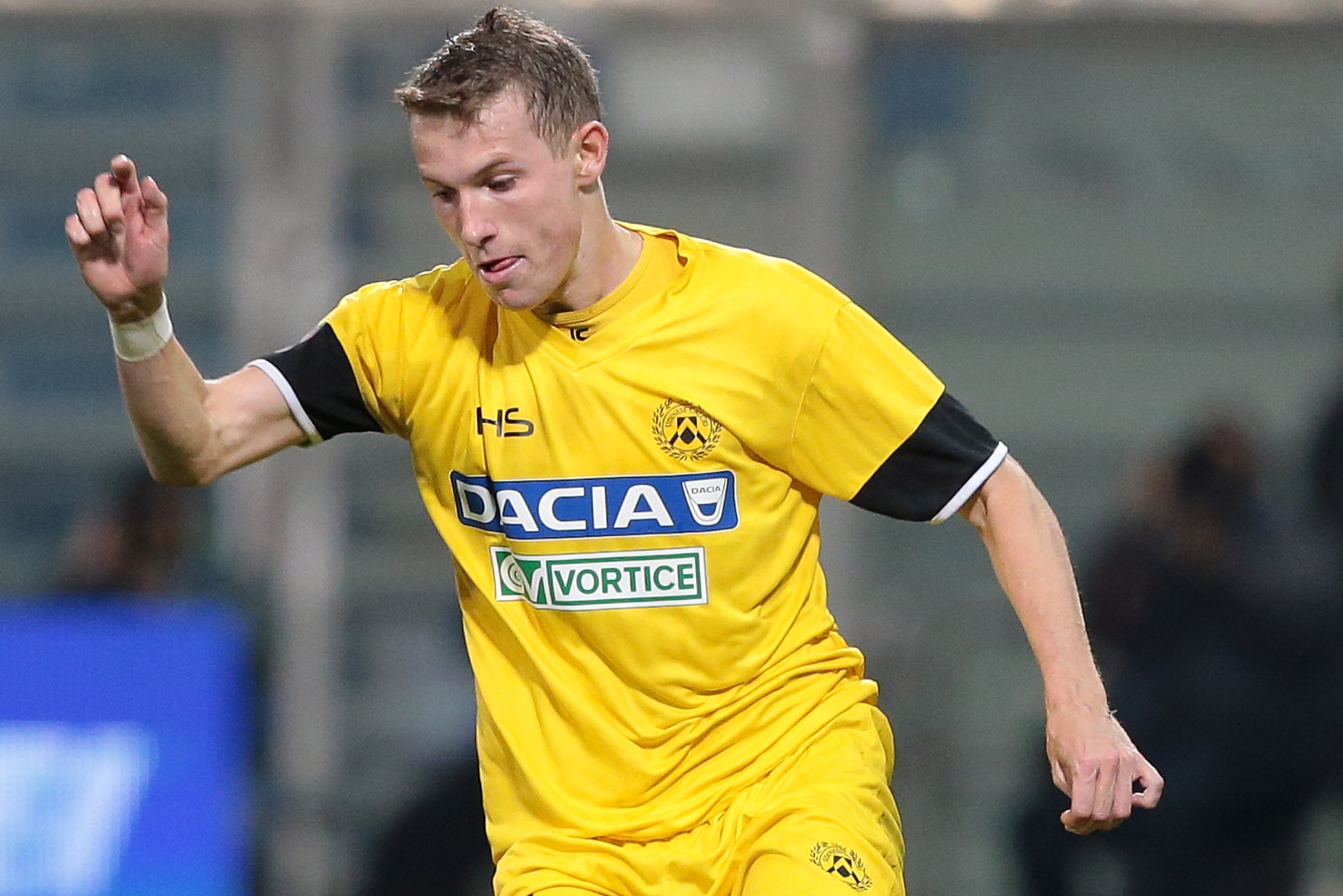 REGGIO NELL'EMILIA, ITALY - OCTOBER 25:  Jakub Jankto of Udinese Calcio in action during the Serie A match between US Sassuolo and Udinese Calcio at Mapei Stadium - Citta' del Tricolore on October 25, 2017 in Reggio nell'Emilia, Italy.  (Photo by Emilio Andreoli/Getty Images)