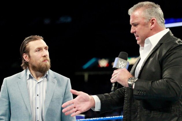 Daniel Bryan and Shane McMahon on SmackDown Live