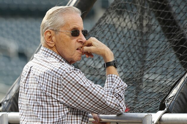 NEW YORK, NY - SEPTEMBER 03: Chairman of the Board & Chief Executive Office Fred Wilpon of the New York Mets before a game against the Washington Nationals at Citi Field on September 3, 2016 in the Flushing neighborhood of the Queens borough of New York City. (Photo by Rich Schultz/Getty Images) NEW YORK, NY - SEPTEMBER 03: Chairman of the Board & Chief Executive Office Fred Wilpon of the New York Mets before a game against the Washington Nationals at Citi Field on September 3, 2016 in the Flushing neighborhood of the Queens borough of New York City. (Photo by Rich Schultz/Getty Images)