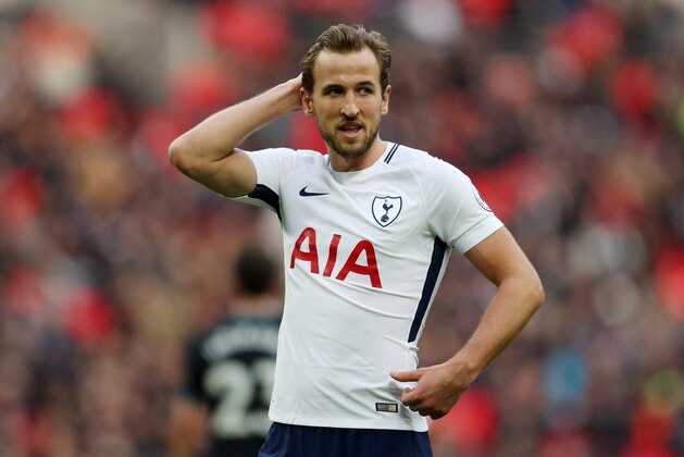 LONDON, ENGLAND - DECEMBER 26: Harry Kane of Tottenham Hotspur during the Premier League match between Tottenham Hotspur and Southampton at Wembley Stadium on December 26, 2017 in London, England. (Photo by Catherine Ivill/Getty Images)