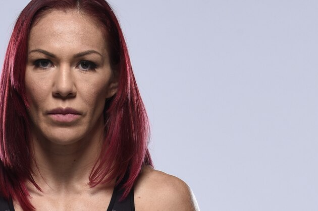 LAS VEGAS, NV - DECEMBER 26:  Cris Cyborg of Brazil poses for a portrait during a UFC photo session on December 26, 2017 in Las Vegas, Nevada. (Photo by Mike Roach/Zuffa LLC/Zuffa LLC via Getty Images)