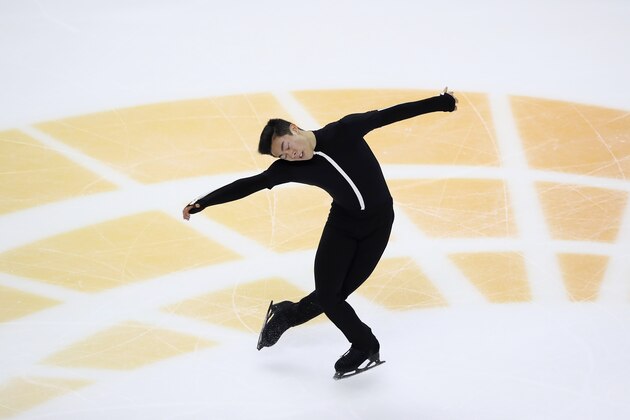 SAN JOSE, CA - JANUARY 04:  Nathan Chen competes in the Championship Men Short Program during Day 2 of the 2018 Prudential U.S. Figure Skating Championships at SAP Center at SAP Center on January 4, 2018 in San Jose, California.  (Photo by Ezra Shaw/Getty Images)