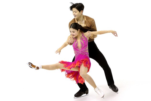 SAN JOSE, CA - JANUARY 05:  Maia Shibutani and Alex Shibutani compete in the Short Dance during the 2018 Prudential U.S. Figure Skating Championships at the SAP Center on January 5, 2018 in San Jose, California.  (Photo by Matthew Stockman/Getty Images)