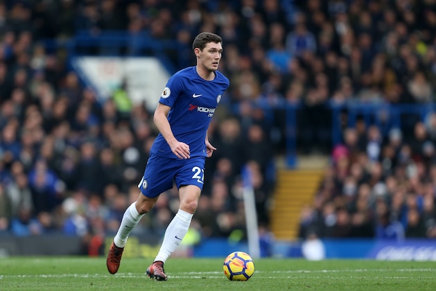 LONDON, ENGLAND - DECEMBER 02: Andreas Christensen of Chelsea during the Premier League match between Chelsea and Newcastle United at Stamford Bridge on December 2, 2017 in London, England. (Photo by James Baylis - AMA/Getty Images)