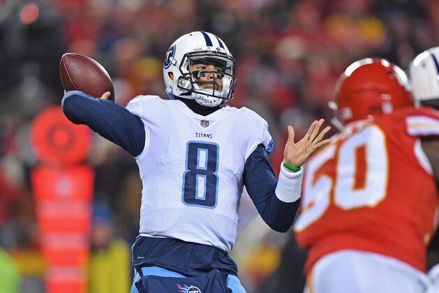 <<enter caption here>> at Arrowhead Stadium on January 06, 2018 in Kansas City, Missouri.