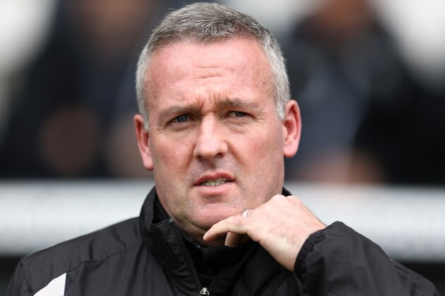 DERBY, ENGLAND - APRIL 29: Paul Lambert manager / head coach of Wolverhampton Wanderers during the Sky Bet Championship match between Derby County and Wolverhampton Wanderers at iPro Stadium on April 29, 2017 in Derby, England. (Photo by James Baylis - AMA/Getty Images)