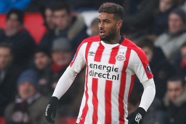 EINDHOVEN, NETHERLANDS - DECEMBER 3: Jurgen Locadia of PSV during the Dutch Eredivisie  match between PSV v Sparta at the Philips Stadium on December 3, 2017 in Eindhoven Netherlands (Photo by Aaron van Zandvoort/Soccrates/Getty Images)